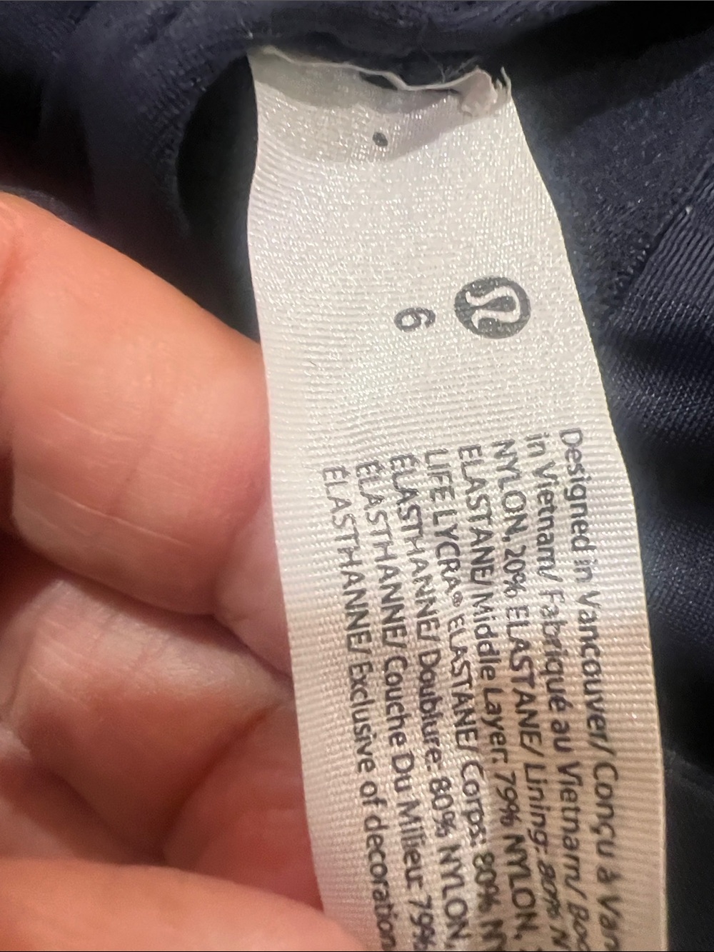 lululemon athletica Women's Navy Blue One-Piece Swimsuit NWT - Picture 3 of 11